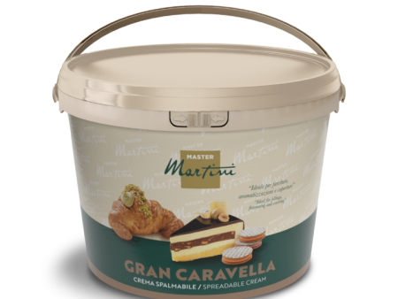 Pistachio Filling - 5kg Bucket - Caravella Gran Pistachio Cream - Master Martini Canada - Canadian Distribution Online Sale