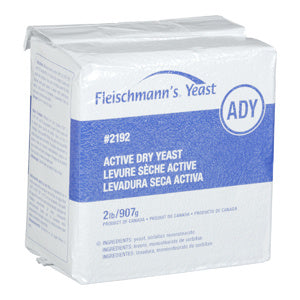 Yeast Active Dry - 2 lbs (Case = 12 x 2 lbs) - Fleischmans - Baking Mixes and Ingredients - Canadian Distribution Cheap