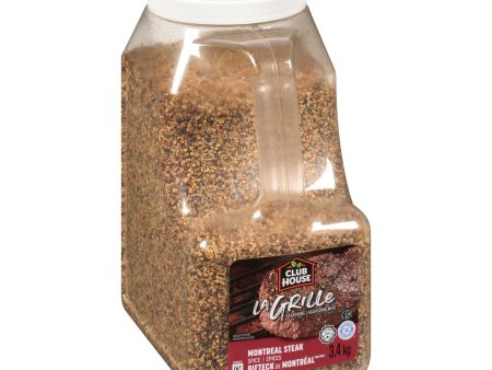 Spice Steak Montreal - 1 x 3.4 kg - Clubhouse - Restaurant and Foodservice Ingredients - Canadian Distribution Supply