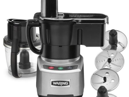 WFP16SC - 4-Qt. Combination Bowl Cutter Mixer and Continuous-Feed and LiquiLock Seal by Waring Commercial For Sale