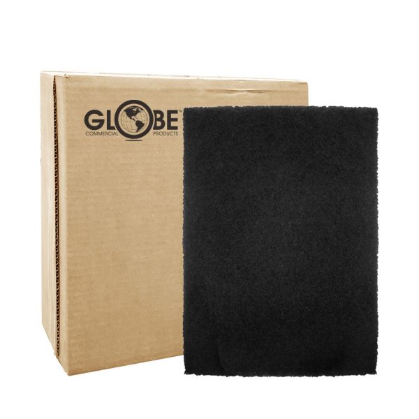 Black Stripping Rectangular Floor Pads - Sold By The Case Online Sale