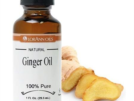 Ginger Oil Flavoring - Food Grade Essential Oils - Aromatherapy - 1 oz., 16 oz. Fashion