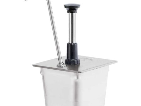 1 6-Pan Pump, Tall Spout - Stainless Steel Sale