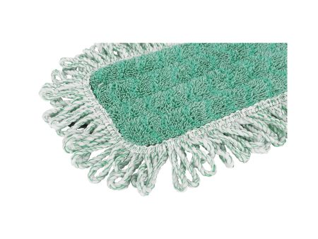 Green Microfiber Dry Pad With Fringe - Sold By The Case Online Hot Sale