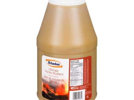 Sauce Honey Mustard Ultimate - 2 x 4 L - Richardson - Restaurant and Foodservice Ingredients - Canadian Distribution For Cheap