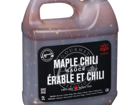 Sauce Chili Maple - 2 x 2 L - Lynch - Baking Mixes and Ingredients - Canadian Distribution For Sale