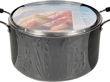 XC - Rego - Non-Stick Pot - w Glass Lid - 28cm - S1450 For Cheap