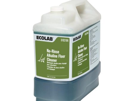 Cleaner Floor Alkaline No-Rinse - 1 x 2.5  gallon - Ecolab - Packaging and Accessories - Restaurant Supplies and Equipment - Canadian Distribution Discount