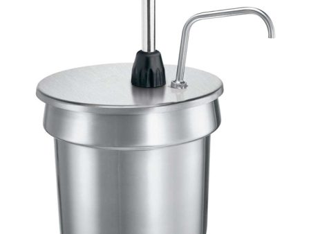 11 Qt Inset Pump, 2 oz - Stainless Steel For Discount