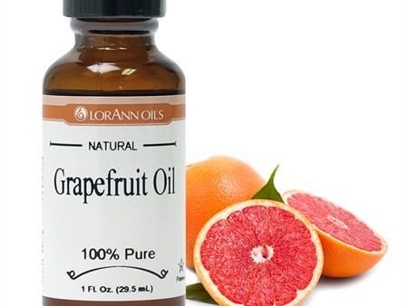 Grapefruit Oil Flavoring - Food Grade Essential Oils - Aromatherapy - 1 oz., 16 oz. Supply