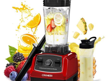 CRANDDI  Professional Blender YL-010 Red Online Hot Sale