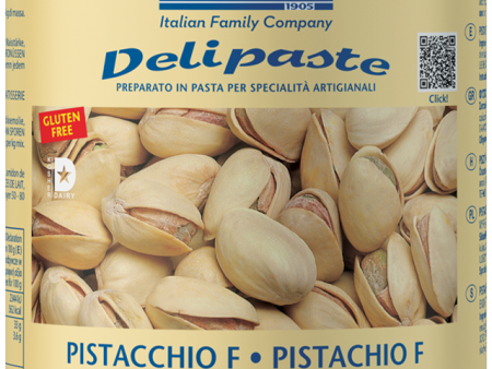 Fabbri Pistachio Fine F - DELIPASTE (COMPOUND PASTES) - 8 x 1.2KG Tin - Fabbri Canada on Sale