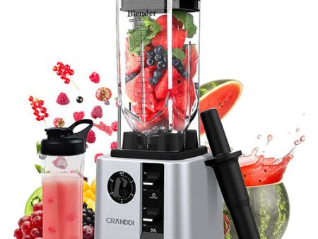 CRANDDI Unique Commercial Blender K95 Silver Discount