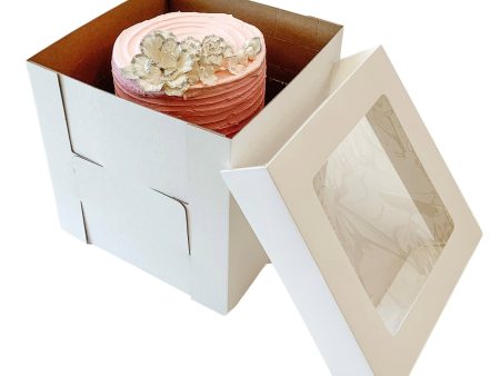 Cake Flex Box - 8  x 8  x 12  - 25 Pack Cheap