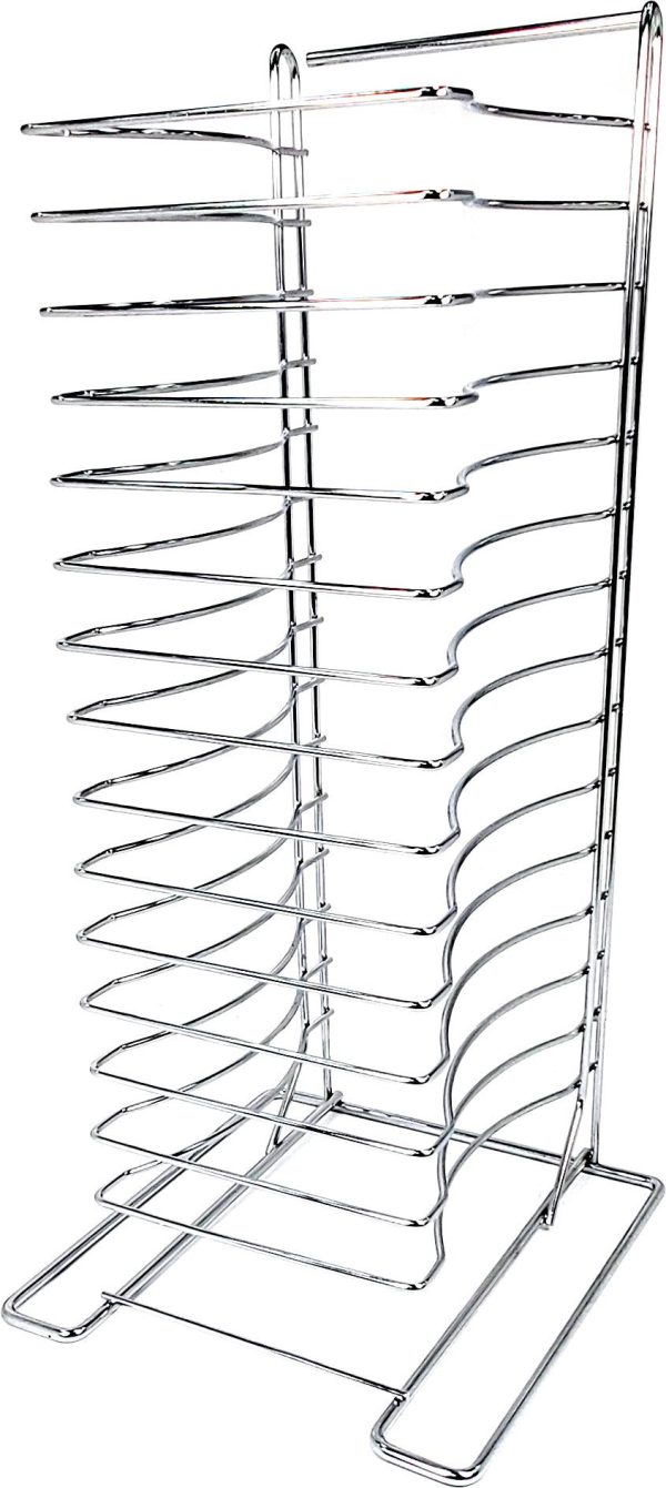 Wire Pizza Pan Rack - 15 Shelf - SAG636498 Fashion