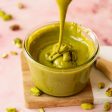 All Natural - Premium Pure Pistachio Butter (aka Pistachio Cream or Filling) - 100% Pure Pistachio Paste - 200g Jar or 5KG Bulk Bucket - For Cooking, Baking, Ice Cream, Gelato, Desserts, Sauce and Toppings - Canadian Distribution Discount