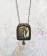 Pandora s Box Gothic Arch ~ J W Waterhouse Pictorial Shrine Amulet ~ Quartz Crystal Online