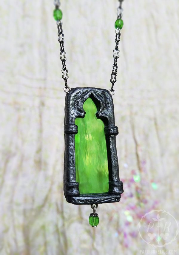 Pomona s Arch ~ Stained Glass Amulet Sale